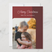 Simple Holiday Photo Card