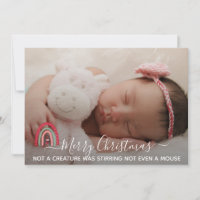 Simple Holiday Photo Merry Christmas