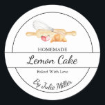 Simple Homemade Baking Label<br><div class="desc">Special for you!</div>