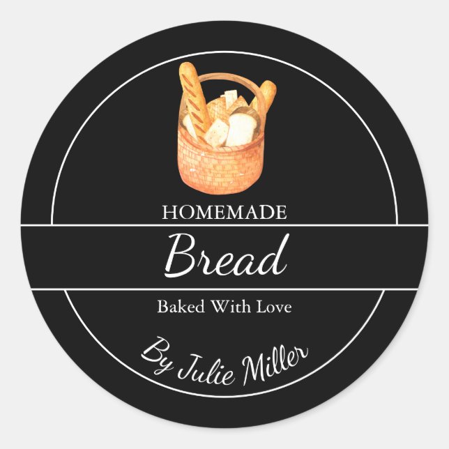 Simple Homemade Bread Label (Front)