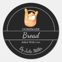 Simple Homemade Bread Label
