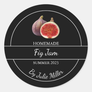 Simple Homemade Fig Jam Label