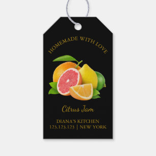 Simple Homemade Mixed Citrus Jam Hang Tag