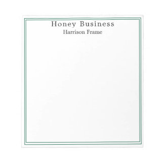Simple Honey Farm Business   Notepad
