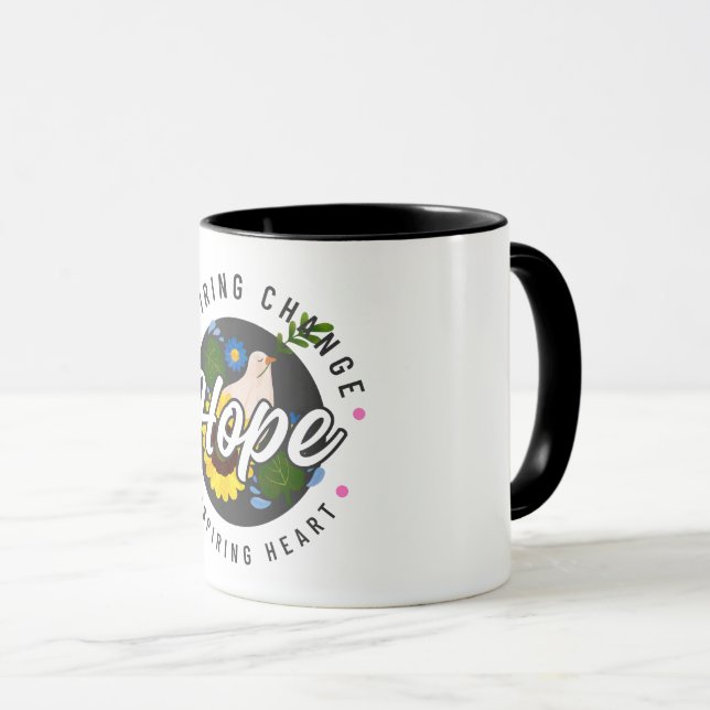 Simple Hope Inspiring Mug (Front Right)