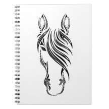 Simple Horse Face Design