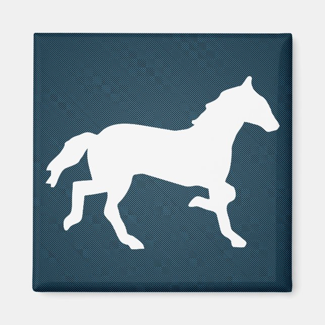 simple horse magnet (Front)