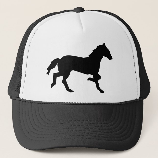 simple horse trucker hat (Front)