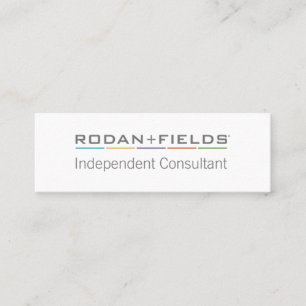 Simple Independant Consultant Business Cards