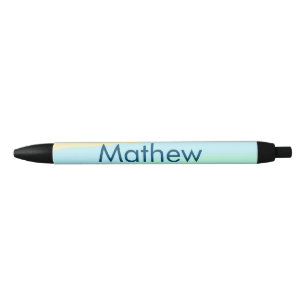 simple initial letter monogram add your name lett black ink pen
