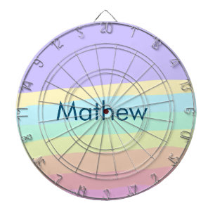 simple initial letter monogram add your name lett dartboard