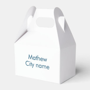 simple initial letter monogram add your name lett  favour box