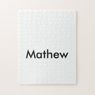 simple initial letter monogram add your name lett jigsaw puzzle