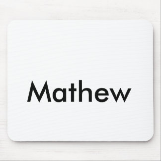 simple initial letter monogram add your name lett mouse mat