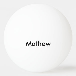 simple initial letter monogram add your name lett  ping pong ball