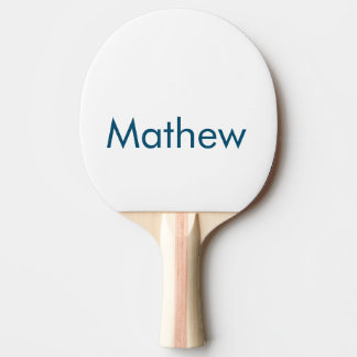 simple initial letter monogram add your name lett  ping pong paddle