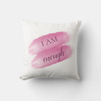 Simple Inspiring Quote I Am Enough Affirmation