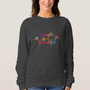 Simple is Beautiful! Basic Sweatshirt