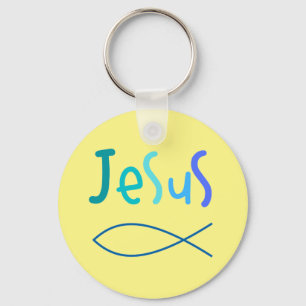 Simple, Jesus Key Ring