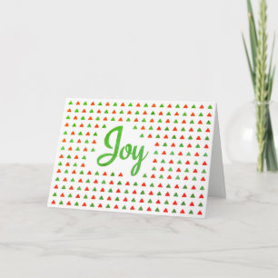 Simple JOY Christmas Card