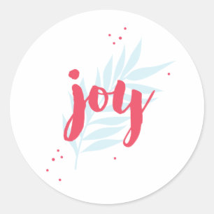 Simple Joy Foliage custom sticker