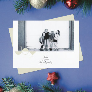 Simple Joy Photo Christmas Card