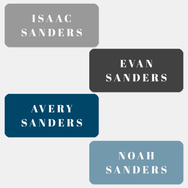 Simple Kids Clothing Name (Group)