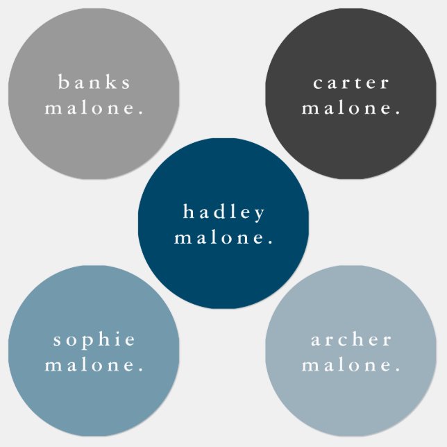 Simple Kids Name Waterproof Clothing (Group)