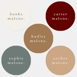 Simple Kids Name Waterproof Clothing