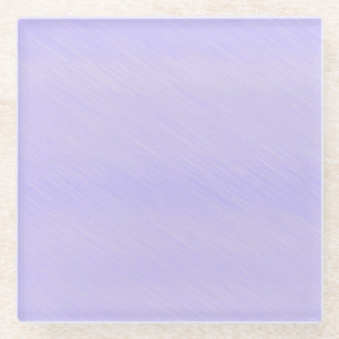 Simple Lavender Glass Coaster
