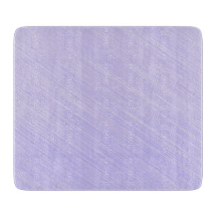 Simple Lavender Glass Cutting Board