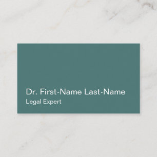 Simple, Law Professional Business Card