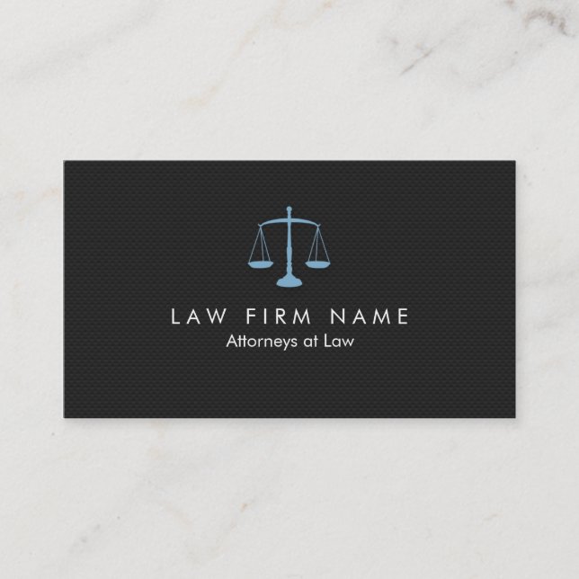 Simple Lawyer Business cards (Front)