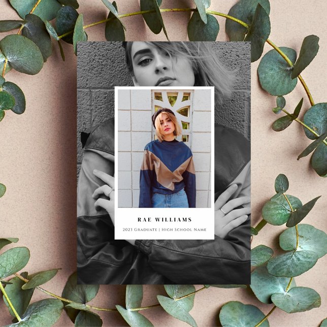 Simple Layered Photography Grad Announcement (Creator Uploaded)