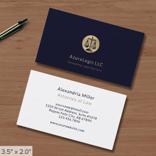 Simple Legal Services Business Card