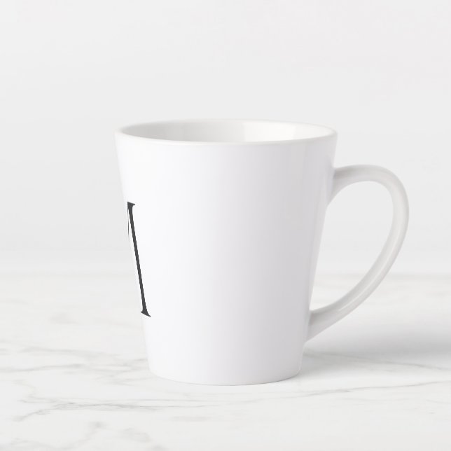 Simple letter mugs (Right)
