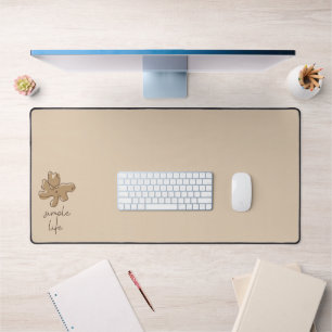 Simple Life Minimalism Desk Mat