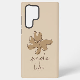 Simple Life Minimalism Samsung Galaxy Case