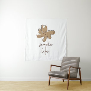 Simple Life Minimalism Tapestry