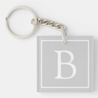 Simple Light Grey Monogram