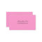 Simple Light Pink Business Card