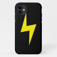 Simple Lightning Bolt Dark iPhone 5 Case