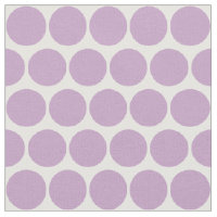 Simple Lilac Circles Pattern on White