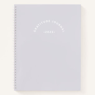 Simple Lilac Gratitude Journal