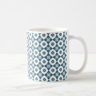 Simple lily pattern coffee mug