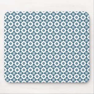 Simple lily pattern mouse mat