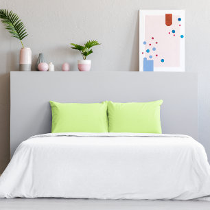 Simple Lime Green Pillowcase