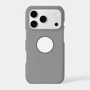 Simple Line Art Moon Phase Phone Case - Monochrome