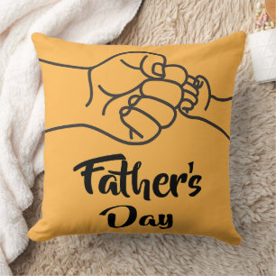 Simple Line Art Parent Child Grip Cushion