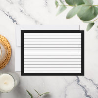 Simple Line Ruled Index Study